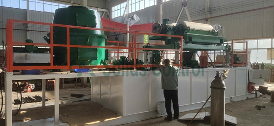 Slurry Non Landing System For Sand And Solid Particles Separating Impurities