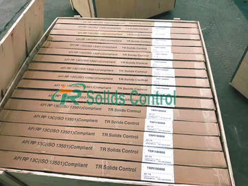  Hookstrip Flat Oil Shale Shaker Screen / Vibrating Shaker Screen